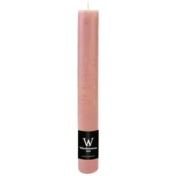 Wiedemann Kerzen Durchgefärbte Stabkerzen Rosenholz 280 x Ø 35 mm, 1 Stück