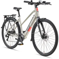 TELEFUNKEN UH210 E-Urban-Bike Damen 28" seidengrau
