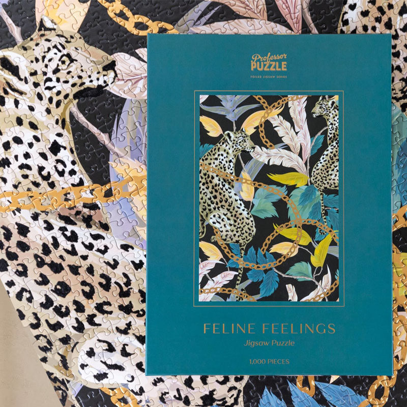 Puzzle 1000 pcs Feline Feelings - Professor Puzzle