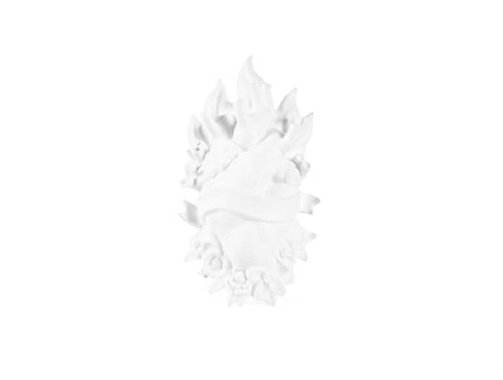 Vaso DA PARETE Holy Love in Bloom 09920 Holy Love in Bloom Vase – Seletti: Vaso Decorativo in Porcellana a Forma di Cuore AnatomicoIl vaso Holy Love in Bloom di Se