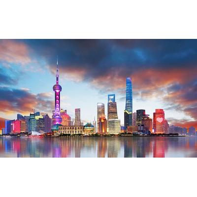 Fototapete PAPERMOON "Peking", bunt, B:2m L:1,49m, Vlies, Tapeten