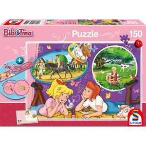 Schmidt-Spiele Puzzle 56321, Bibi & Tina, Freundinnen für immer, ab 7 Jahre, 150 Teile