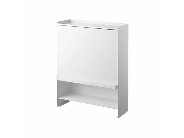 YAMAZAKI 2009 TOWER 3Tiered Seasoning Rack\, white\, Steel/POM Resin\, 38 x 16.3 x 49.2 cm