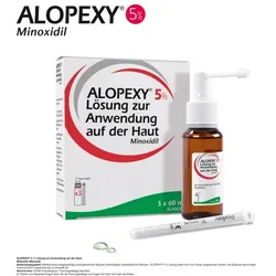 ALOPEXY® 5 % Haarwachstum reaktivierende Lösung 3X60 ml