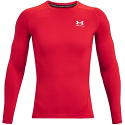 Under Armour, Unisex, Sportshirt, Heatgear Compression Sweatshirt (XL), Rot