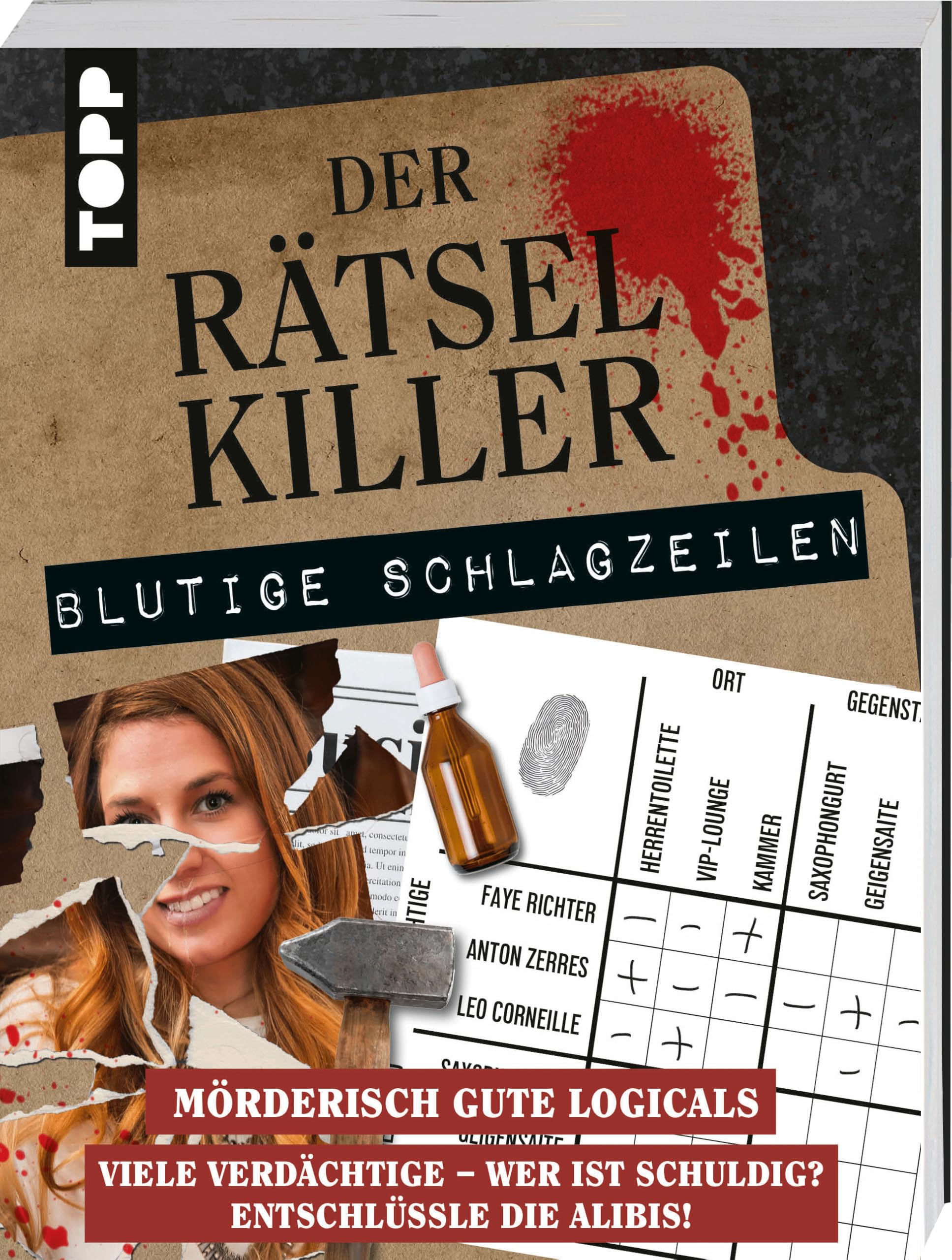 Stefan Heine - Der Rätselkiller: Blutige Schlagzeilen – Mörderisch gute Logicals: Krimi-Denksport, von leicht bis schwer. Enthüllungsreporterin Diana Dunst ermittelt in spannenden Fällen - Preis vom 17.10.2026 19:25:27 h
