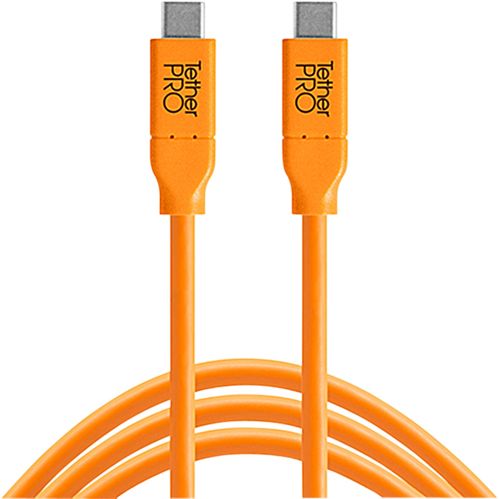 Tether Tools USB-C zu USB-C 4,60m orange