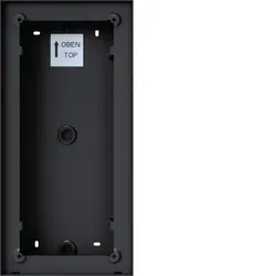 Hager REW407X Aufputz-Gehäuse für intercom mono 2/3/4 Tasten 319x154x42,5mm
