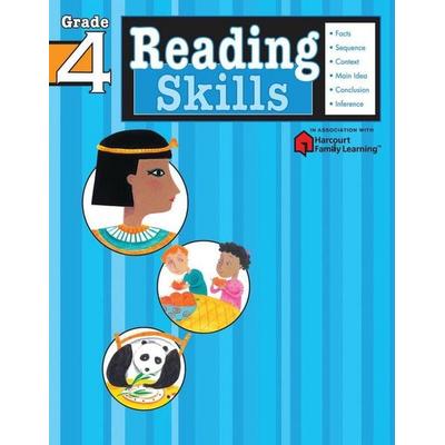 Reading Skills: Grade 4 (Flash Kids Harcourt Family Learning), Taschenbuch von Flash Kids (EDT), Union Square & Co., 978-1-4114-0116-7