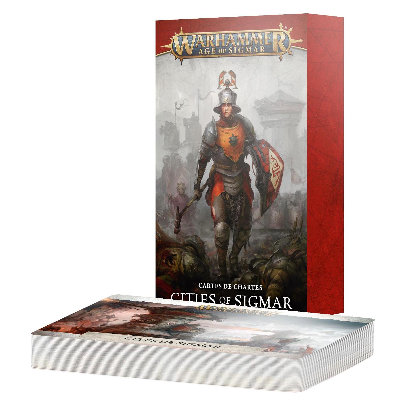 Games Workshop "Warhammer AoS - Warscroll Cards V.4 : City of Sigmar (Fr)" (Karton) (71216241)
