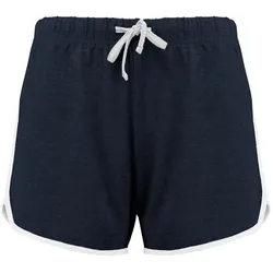 Kariban ProAct Damen Sporthose Sweat-Shorts PA1021 navy/white XS