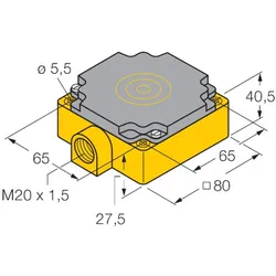 Turck Sensor NI40-CP80-Y1