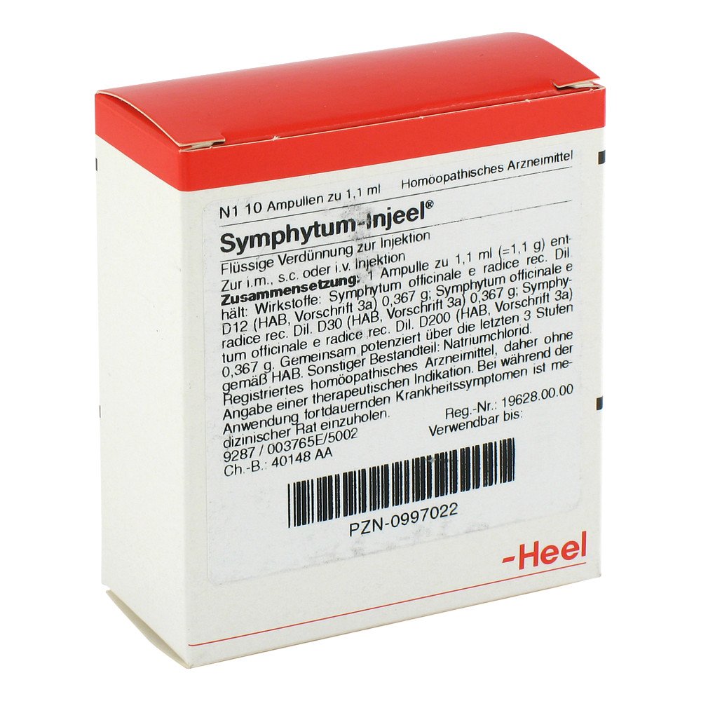 Biologische Heilmittel Heel GmbH Symphytum Injeel Ampullen 00997022