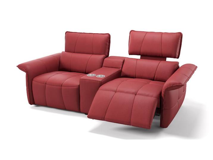 Leder Kinosofa 2-Sitzer ADRIA Kino Couch