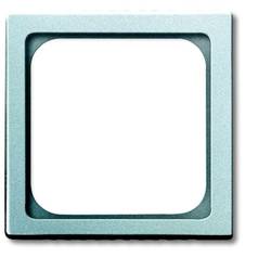Busch-Jaeger 1fach Rahmen UAE-/IAE-/ISDN-Steckdose, TAE-Steckdose, TV-, Radio-Steckdose Future Linear Aluminium, Weißaluminium (RAL 9006) 2CKA001710A3677 1 St.
