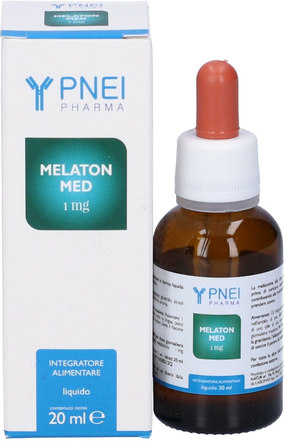 NATUR Srl Natur, PNEI Pharma Melatonmed 1mg, 20 ml