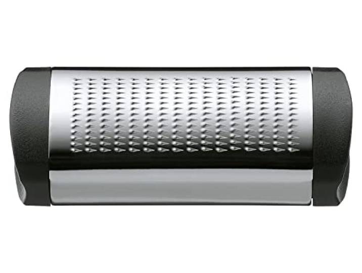 WMF Top Tools nootmuskaatrasp, 8 x 2,5 x 3,5 cm, met praktisch opbergvak, ergonomisch design met geïntegreerde handgrepen, roestvrij staal, kunststof, vaatwasmachinebestendig
