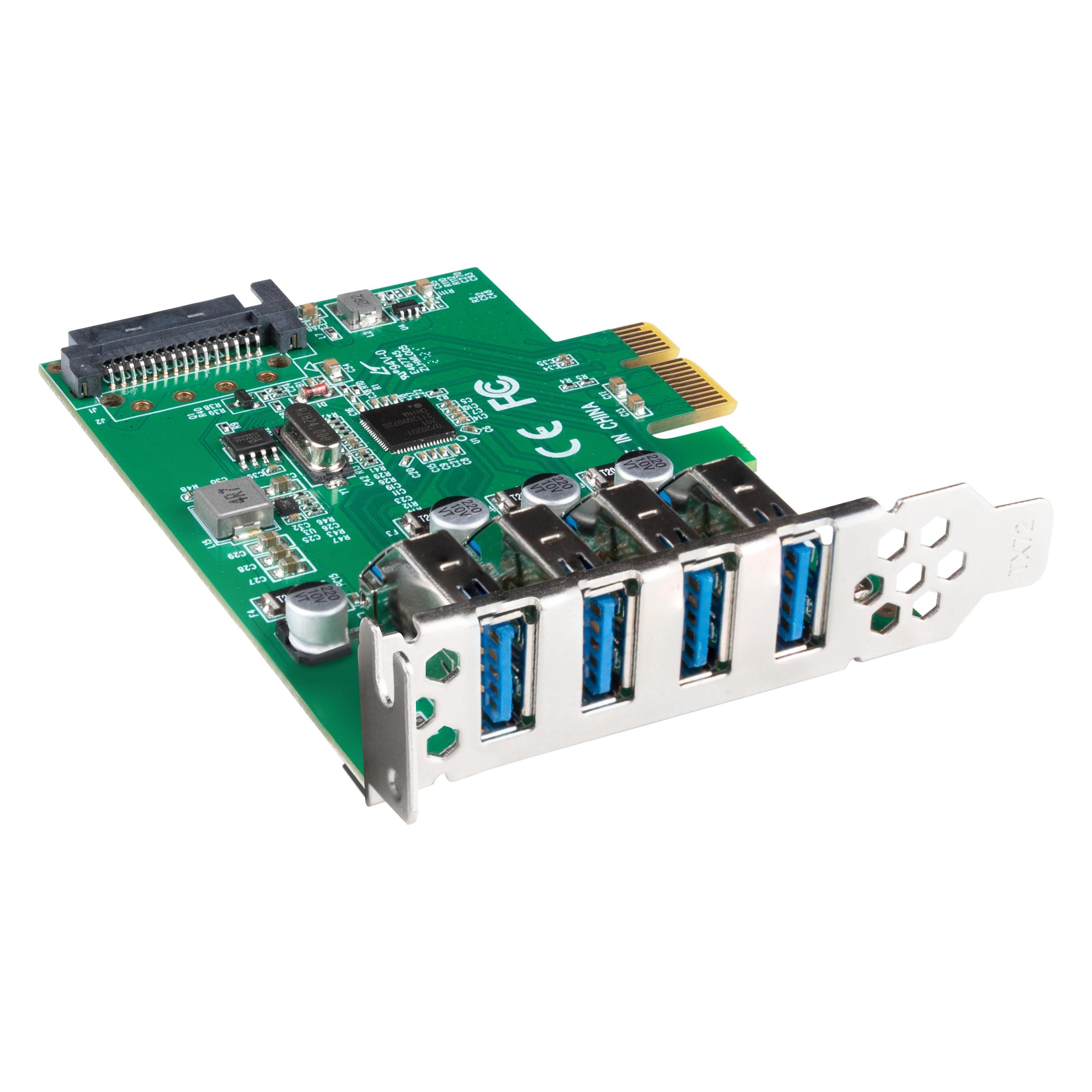 Lanberg extension card PCI Express (PCE-US3-004)