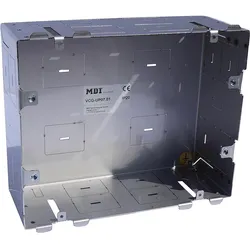Metall Unterputzdose für Touchpanel, Größe: 7 Zoll, BxHxT: 213x171x84mm MDT