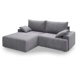 Exxpo by Gala Ecksofa mit Funktion Orinoco Cord Grau Grey