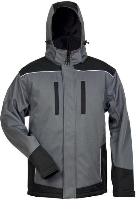 Elysee Softshell Veste Ajax, T. S, gris/noir
