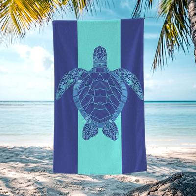 JML "Large Turtle Shark Seahorse Beach Towel Pool Swimming Towels 30"" X 60"", 35""x70"""