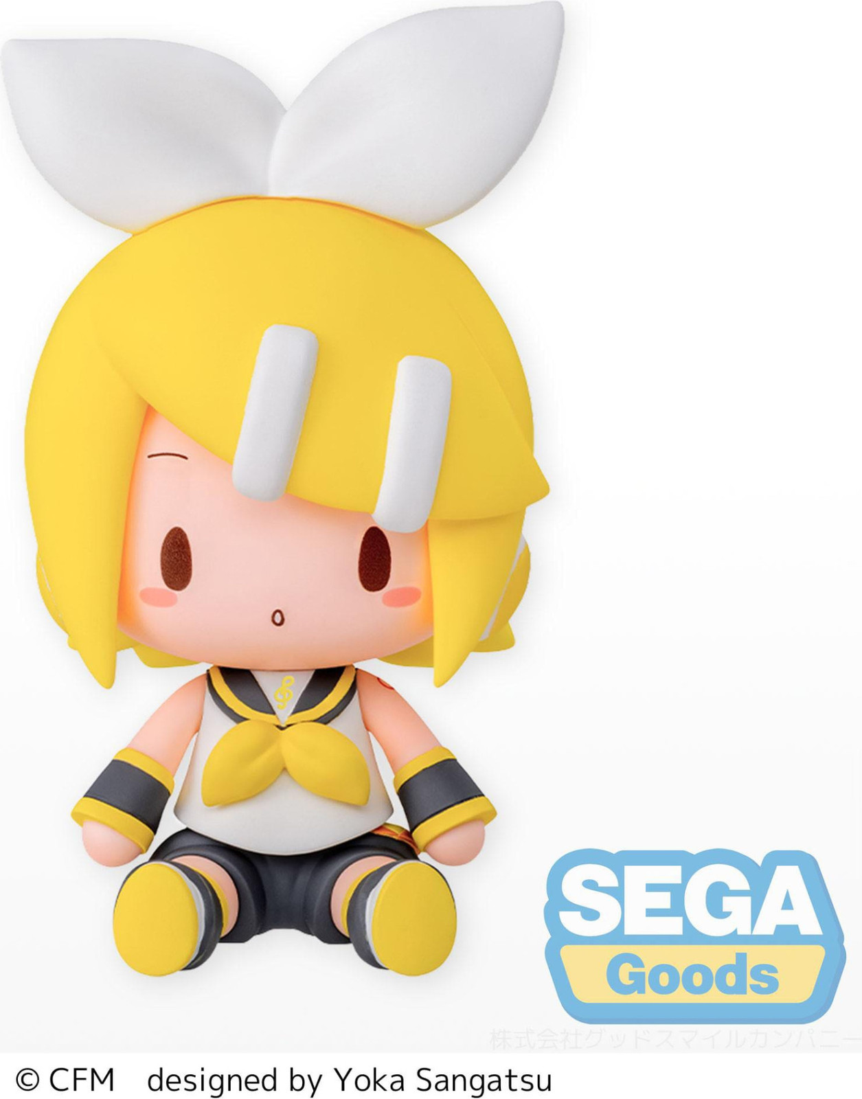 Sega Hatsune Miku Chibi Figure Rin Kagamine 10 cm