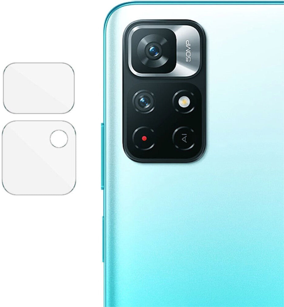 Xiaomi Redmi Note 11 / 11S IMAK Beskyttelsesglas til Kameralinse - Gennemsigtig (2 stk.)