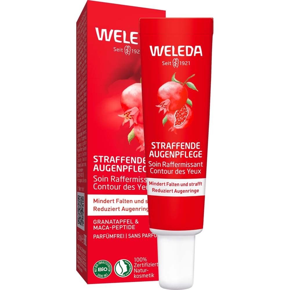 Weleda straffende Augenpflege Granatapfel & Maca 12 ml Augencreme