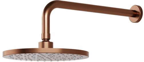 Steinberg Serie 340 Regenbrause 3401686 BC 220x12mm, Easy-clean System, Deckenanschluss, brushed copper