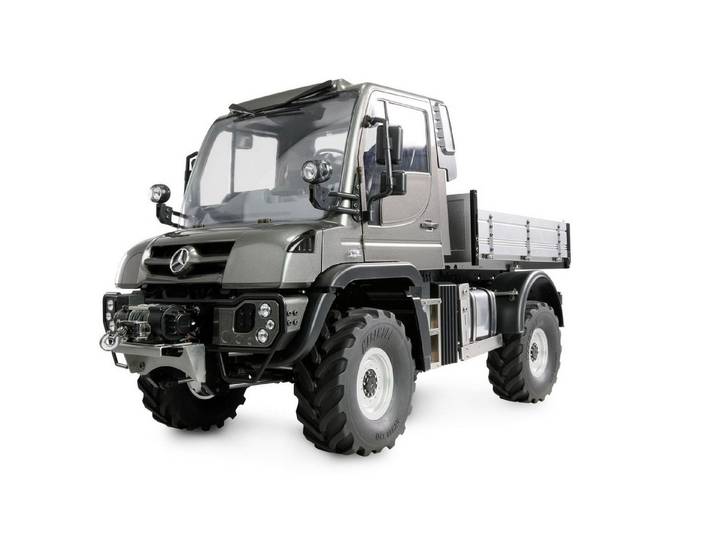 Amewi RC-LKW Amewi RCMercedes-Benz Unimog Geräteträger 4WD 1:10 ARTR anthrazit