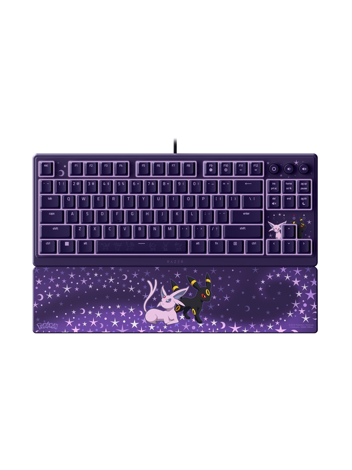 Razer Ornata V3 Tenkeyless - Espeon & Umbreon Edition keyboard