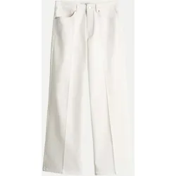 Wide-Leg Jeans Cellma Weiß 40
