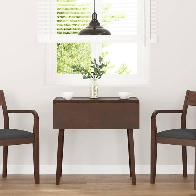 Esstisch Braun Massivholz Gummibaumholz, Küchentisch, Esszimmertisch, Dining Table, Kitchen Table, Esszimmer Tisch, Sitzecke, Essen Tisch -4102533