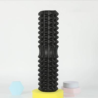 Halbmondförmiger, massiver Schaumstoff-Yogapfosten, 45 x 13 cm, ideal für Fitness, Yoga, Pilates und Muskelentspannung