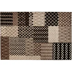 Tom Tailor Teppich Cozy Living patern pat brown 200 x 285 cm