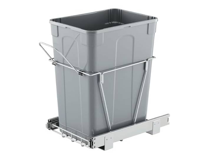 VEVOR Poubelle Coulissante sous Évier et sous Plan avec Grande Capacité de 33 L\, Collecteur de Déchets de Cuisine avec Poignée\, Système de Tri Sélectif pour Placard Meuble Bas\, Restaurant\, Bar