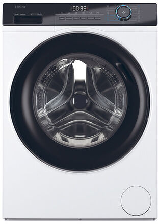 HAIER I-Pro Series 3 I-Pro Serie 3, Lavatrice Slim 7 KG, 10% più efficente della classe A, 1200 giri, Bianco, Direct Motion, Refresh, HW70-B14929-S