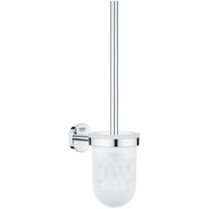 GROHE WC-Bürste Start Cosmopolitan 41169000, weiß, mit Kunststoffborsten & Glas-Bürstenhalter
