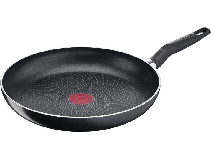 Bratpfanne TEFAL Start'Easy , schwarz, Ø:28cm, Pfannen, Bratpfanne, Thermo-Signal-Temperaturanzeiger, Induktion