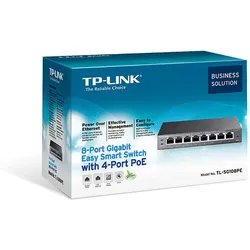 TP-LINK 8-Port Gigabit Desktop PoE Easy Smart Switch