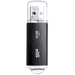 Silicon Power SP064GBUF3B02V1K USB-Stick  64GB Silicon Power  B02  3.1 Black