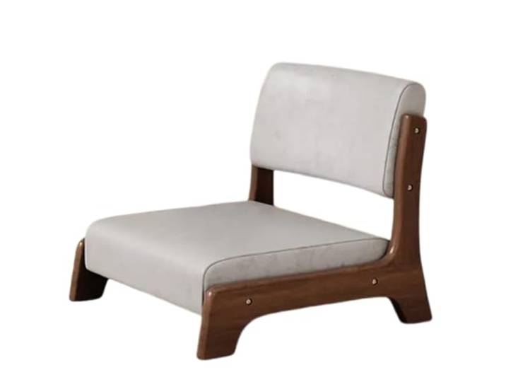 Stoolzfaid Tatami-Stuhl,Meditations-bodenstuhl Tragbarer,Japanischer Beinloser Bodensitzstuhl,Erkerfenster-Lazy Chair,Stuhlrückenstütze,bequemes Kissen,für Erkerfenster,Büro und Zuhause