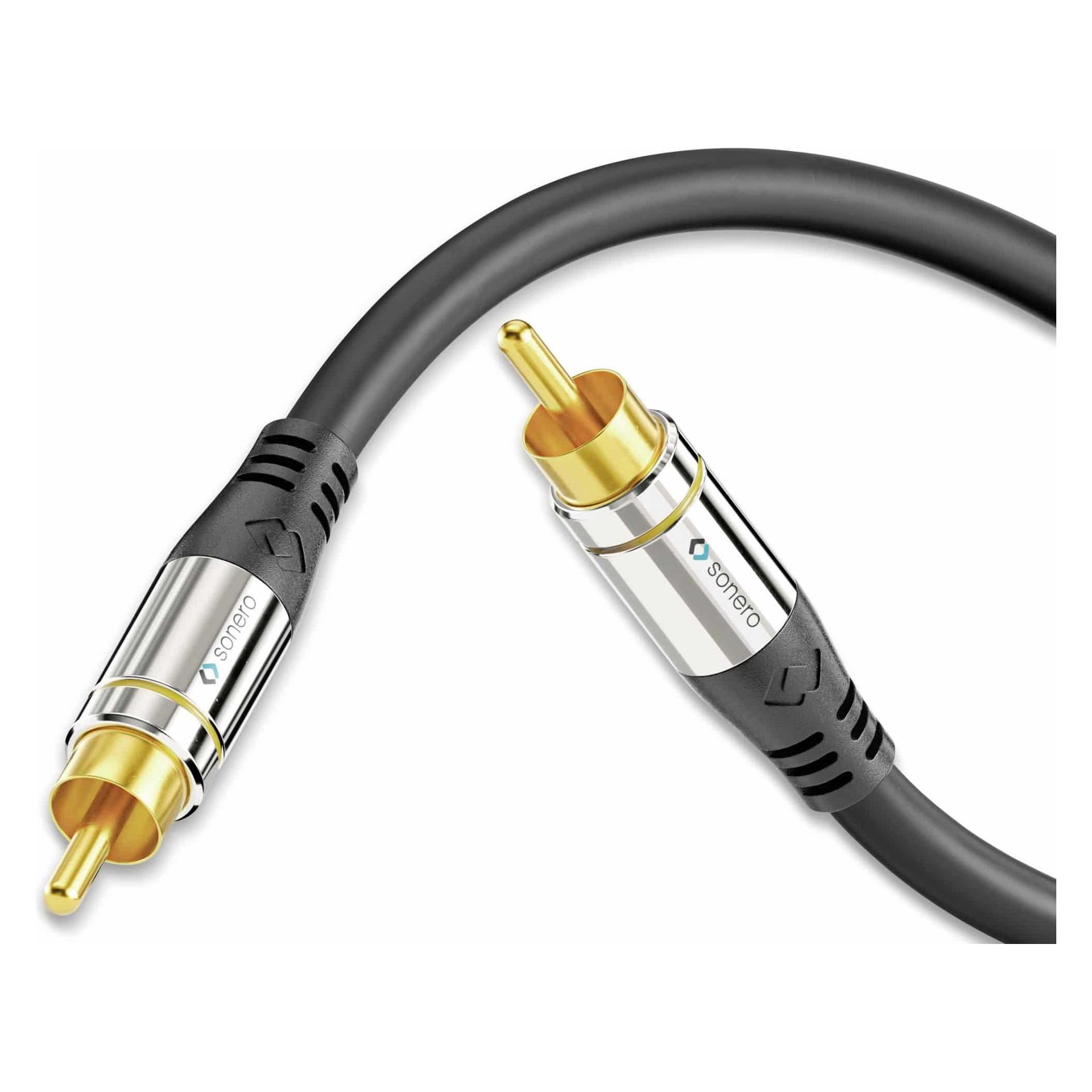Sonero Audio-Kabel Cinch - Cinch 2 m (2 m, Cinch Kabel) (S-AC800-020)