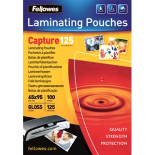 Fellowes Laminierfolientasche, 65 x 95 mm, 250 mic
