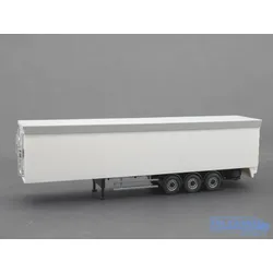 Scaletrucks Bausatz 2x 3achs Schubboden Auflieger weiß ST-0221