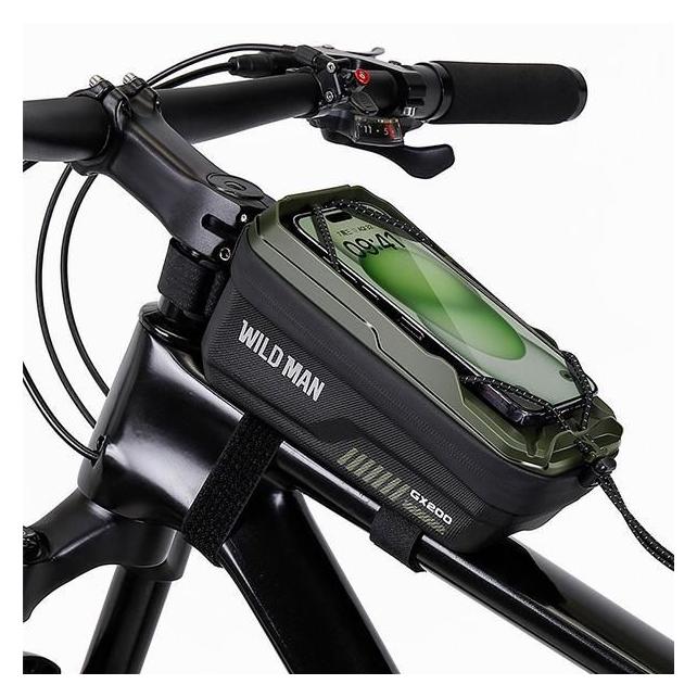 Wildman Etui/sakwa na ramę roweru GX200 uchwyt rowerowy zielona/green (GX200)