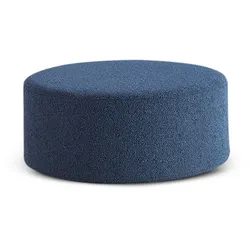 INNOVATION LIVING Sitzhocker Pauke 50 Stoff Blau Blue