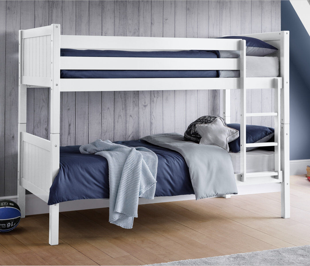 Mack + Milo Wyncote Single (3') Bunk Bed White UK Single - DE 90 x 190 cm