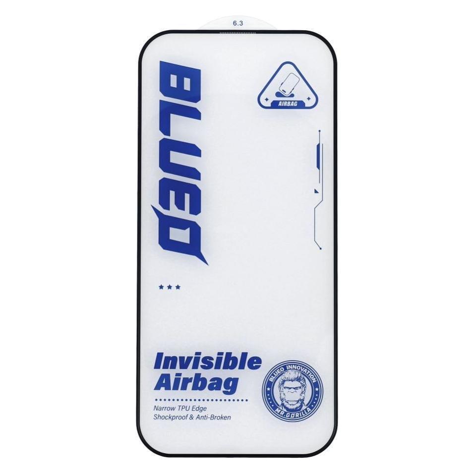 BlueO Protective glass 5D Mr. Monkey Glass - Apple iPhone 17 black (Airbag Anti-broken) (1 Stk., Apple iPhone 17) (61306625)